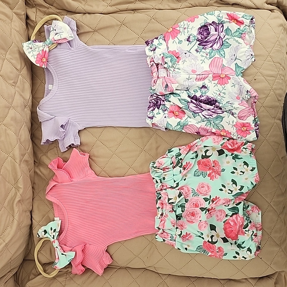 Two 3-6month bought from a boutique.